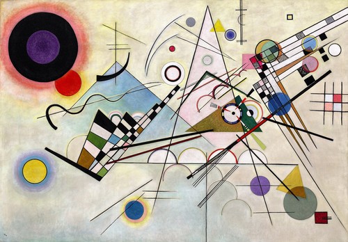 Dipinto olio repro wassily - olio,