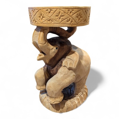 Legno tavolino elefante 50cm - tavolino,