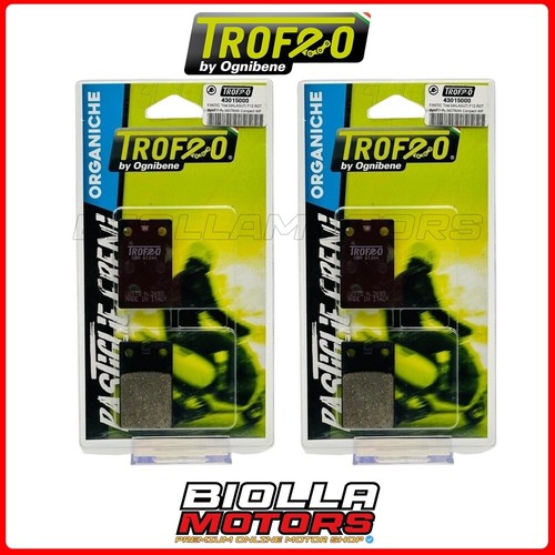 Kit pastiglie freno trofeo - kit,