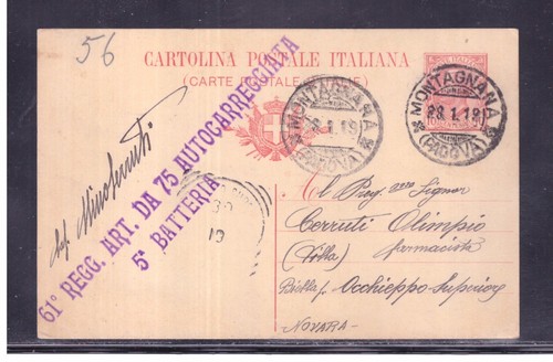 Timbro posta militare ww1 - timbro,