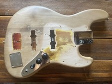 Vintage Fender Bass Jazz Body USA 65 con piastra di controllo da collo serie L