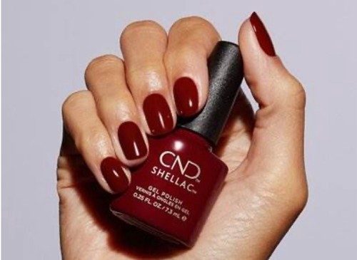 Cnd shellac bordeaux baby - **cnd,