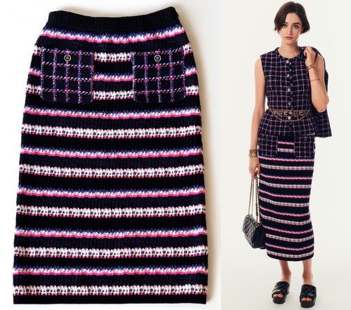 Nuova gonna midi 24p - gonna, chanel