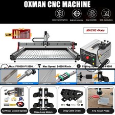 Kit completo macchina router CNC OXMAN + scatola di controllo 4 assi UC300 Mach3 - vite a sfera 1610