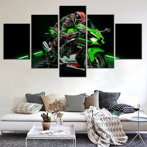 Poster decorazione moto corsa