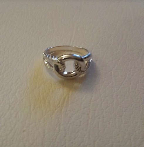 Anello nodo nautico placcato