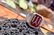 Anello in argento alchimista