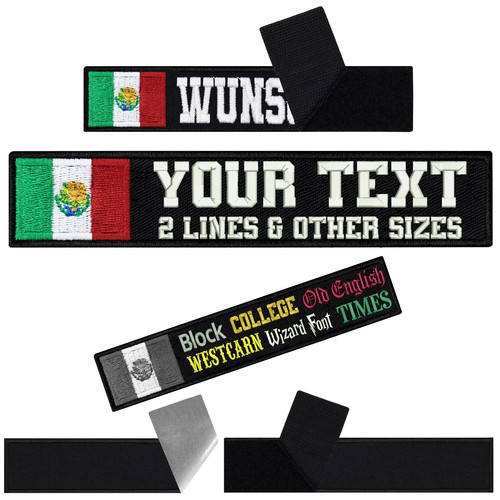 Patch mexico personalizzata - patch,