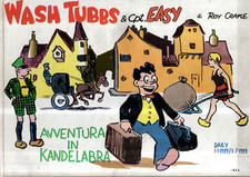 Wash Tubbs e Cpt. Easy Daily Strips - di Roy Crane ed. Comic Art