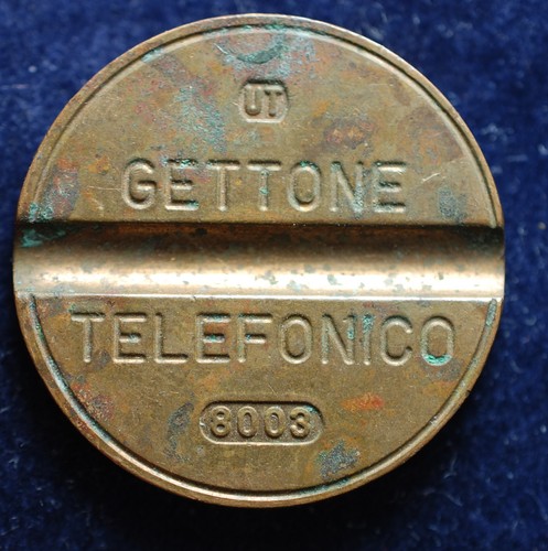 Gettone telefonico 8003 - telefonico,