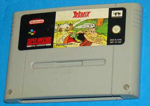 Asterix super nintendo snes - asterix,