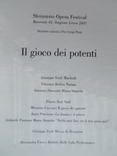 Il gioco dei potenti	verdi