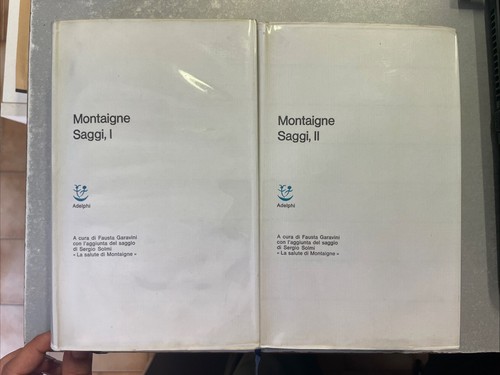 Montaigne saggi ii - saggi,,