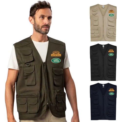 Gilet multitasc camel tropy - gilet,