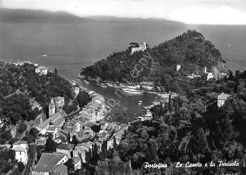 Cartolina portofino le - -,