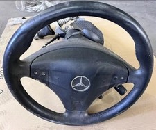 VOLANTE COMPLETO DI PIANTONE AIRBAG DEVIO Mercedes W203 S203 CL203 Multifunzione