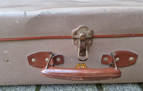 Valigia italiana vintage - vintage, anni