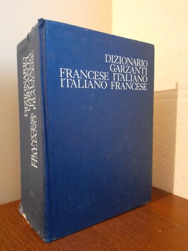 Dizionario garzanti francese - dizionario,