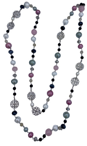 Collana vetro murano - vetro,