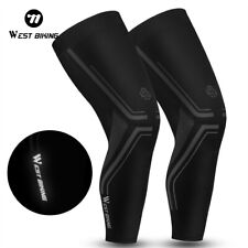 WEST BIKING Pile Ciclismo Caldo Braccia Maniche e Coprigambe Traspirante Sport Fitness