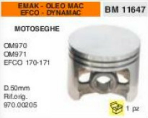 970 00205 pistone motosega - 970.00205,