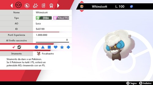 Whimsicott ultra shiny battle - whimsicott,