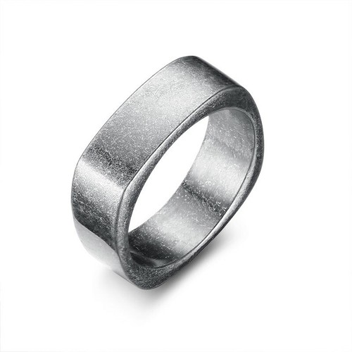 Anello uomo acciaio inox stile
