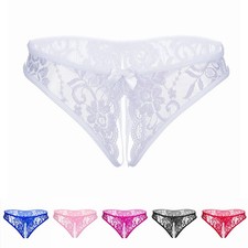 Tanga passo aperto fantasia floreale moderata elasticità taglia unica