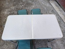 Tavolino Pieghevole  Quechua con 4 posti 120x60x70 (aperto) 60x60 (chiuso)