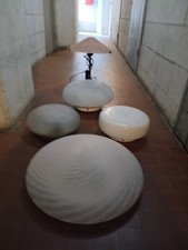 4 plafoniere dalle misure: 2