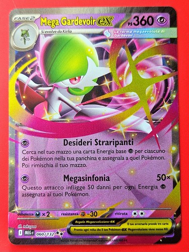 Carta pokemon mega - carta,