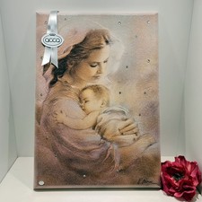 QUADRO PANNELLO MADONNA CON