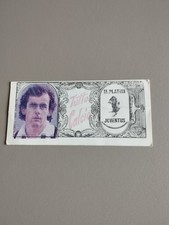 MICHEL PLATINI (JUVENTUS) - FIGURINA NO ADESIVA- ED. TUTTO CALCIO 1985/86