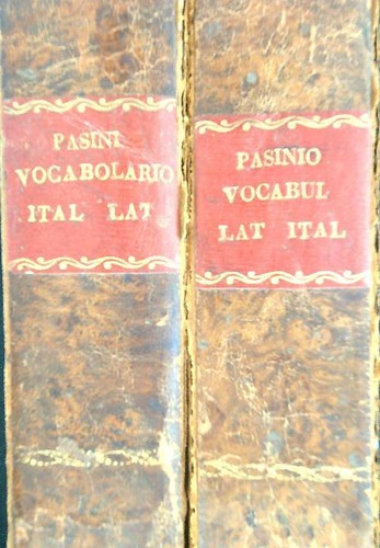 Vocabolario italiano latino - vocabolario,