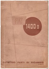 FIAT 1400B – CATALOGO PARTI