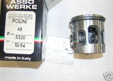 5320 Pistone ASSO per Kit Polini MINARELLI RV3 RV4 70 cc Aprilia Malaguti d. 48