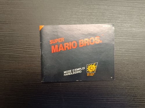 Notice seule super - mario, bros