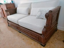 Divano elegante, in legno