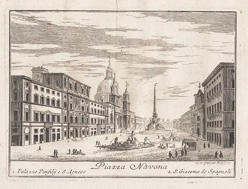 Legeay piazza navona roma - piazza,