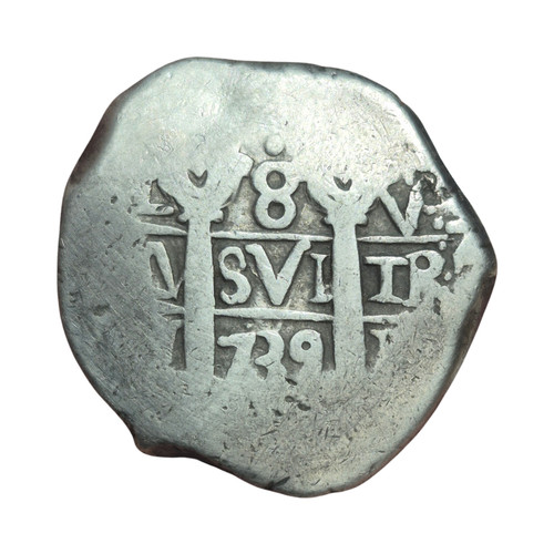 Felipe 8 reales 1739 - reales,