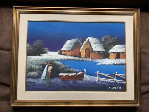 Quadro naïf tatarí 70 - quadro,