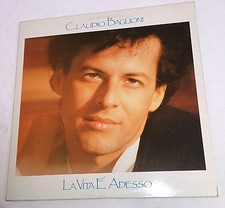 DISCO IN VINILE 33 GIRI LP - CLAUDIO BAGLIONI - LA VITA è ADESSO - CBS 26533
