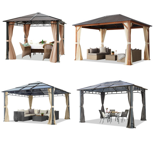 Gazebo giardino tetto - giardino,