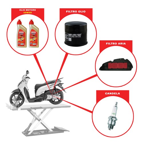 Kit tagliando motore honda - tagliando,