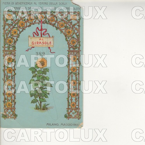 B8443 milano 1900 lotteria - b8443,