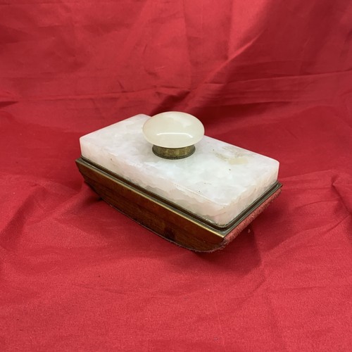 Tampone lettera antico - da,