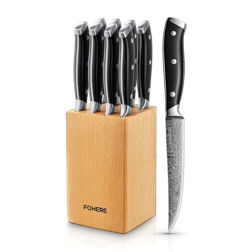 Coltelli bistecca con ceppo - coltelli, da