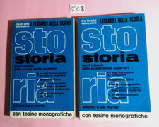 "TRE IN UNO / I TASCABILI PER LA SCUOLA"-STORIA (VOLUME 1° E 2°) ED. MURSIA 1983