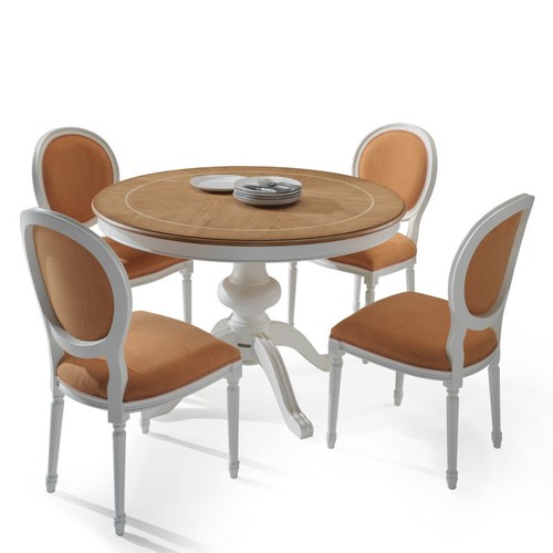 Tavolo legno rotondo - legno,