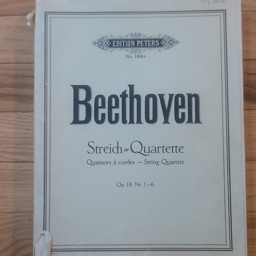 Edizione peters beethoven - edizione,